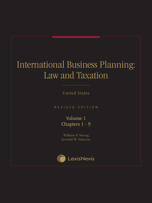 cover image of International Business Planning
